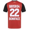 Virallinen Fanipaita Bayer 04 Leverkusen Victor Boniface 22 Kotipelipaita 2024-25 - Miesten